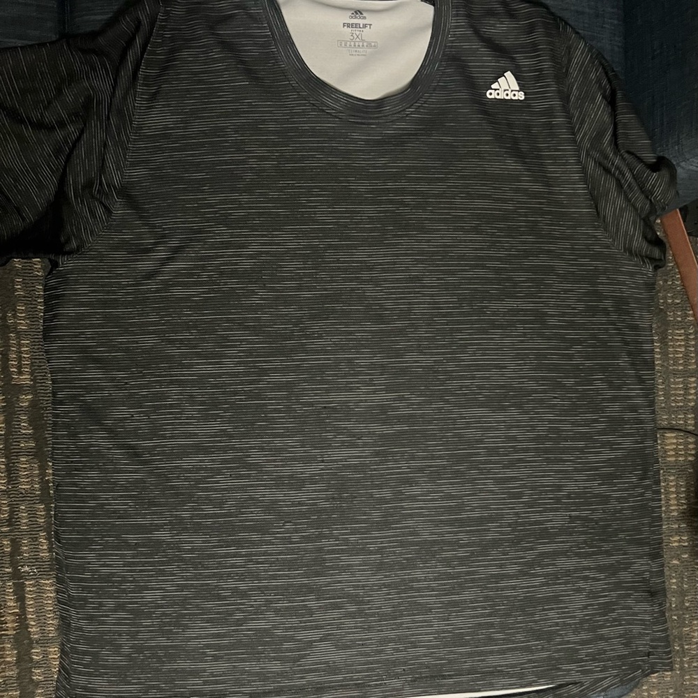 Adidas Men's Black Performance Shirt - Picture 2 of 3